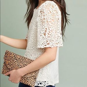 Anthropologie Eri+Ali Suzy Lace Top